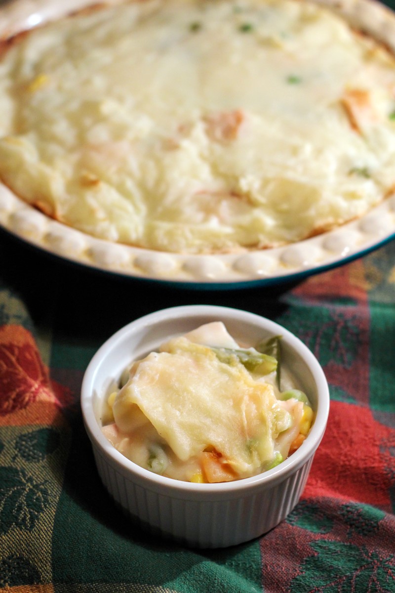 Dairy-Free Turkey Shepherd's Pie Recipe (perfect for Thanksgiving Leftovers!) - options for anyday chicken shepherd's pie, vegan, and allergy-friendly. Easily gluten-free.