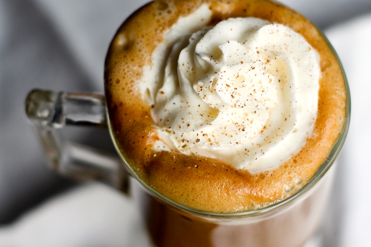 Dairy-Free Gingerbread Latte Recipe - Starbucks Copycat that's spot on for the Original! Vegan and Allergy-Friendly Too
