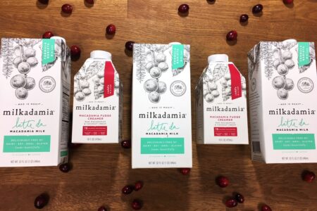 Milkadamia Barista Milk Review and Info - designed as a dairy-free creamer that steams, foams, and works for latte art. We have ingredients, ratings, and more!