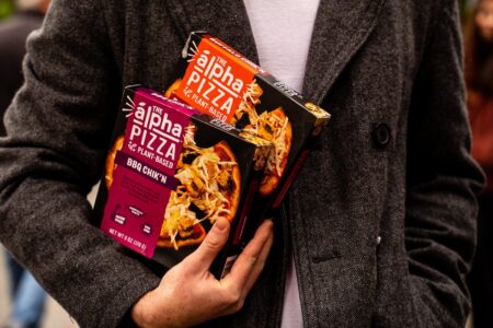 The Alpha Pizza Personal-Size Vegan Frozen Pizzas - Review and Information (plant-based and dairy-free)