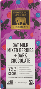 Endangered Species Oat Milk Chocolate Bars Reviews and Info - Now in SIX dairy-free, gluten-free, and vegan varieties!