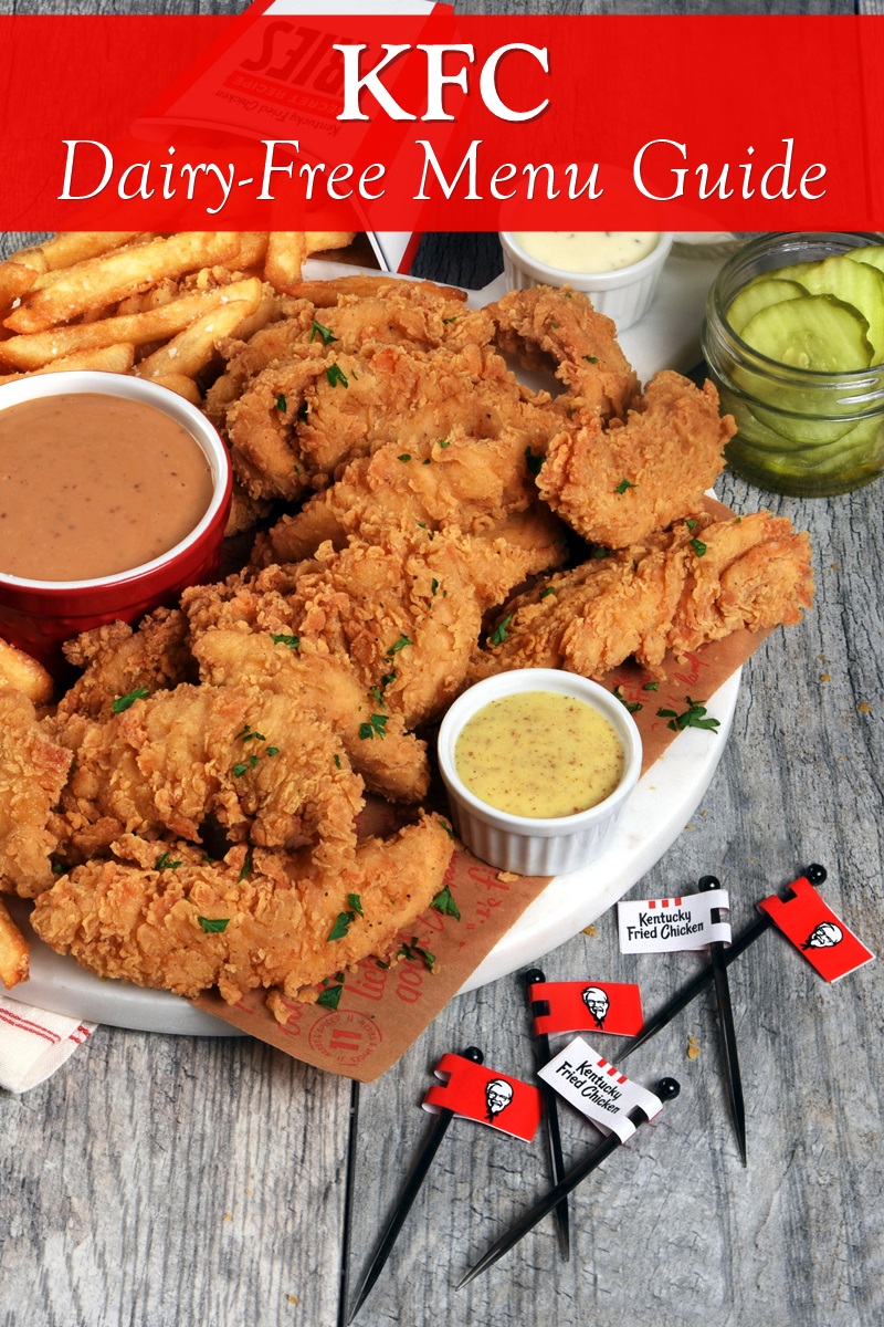 KFC (Kentucky Fried Chicken) Dairy-Free Menu Guide with Allergen Notes