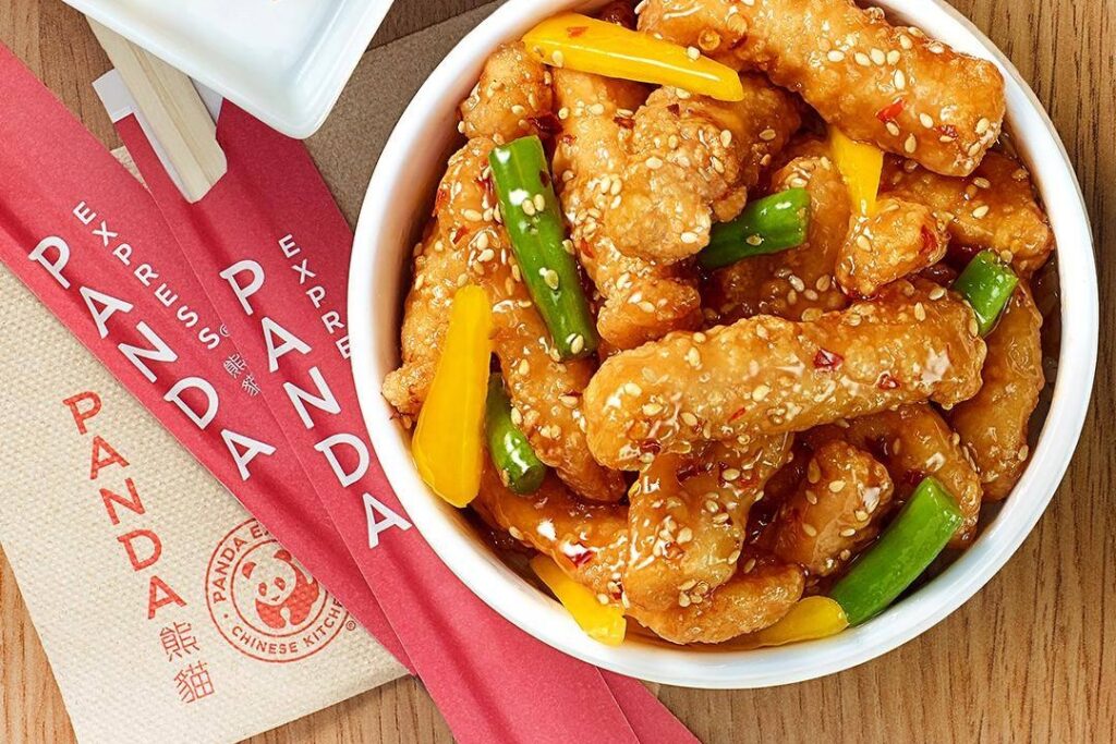 Panda Express Dairy-Free Menu Guide with egg-free, soy-free, and vegan options and allergen notes