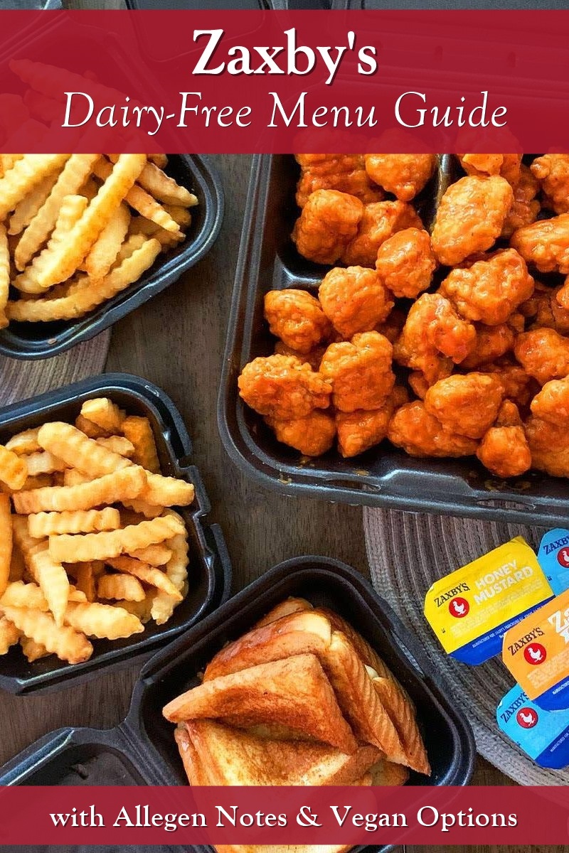 Zaxby's Dairy-Free Menu Guide with Allergen Notes & Vegan Options