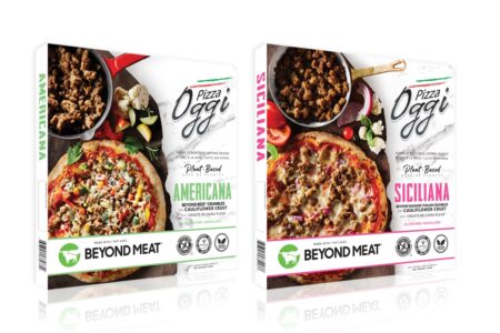 Pizza Oggi Plant-Based Frozen Pizzas made with Vegan Beyond Meat Reviews and Information