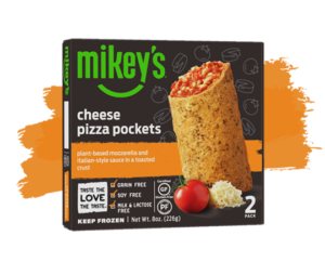 Mikey's Pizza Pockets Reviews and Information (Dairy-Free, Gluten-Free, Grain-Free, and Paleo). We have full details on all 5 varieties! Pictured: Cheese
