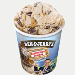 Ben & Jerry's Non-Dairy Ice Cream - 21 Flavors! Pictured: Americone Dream (Vegan Version)