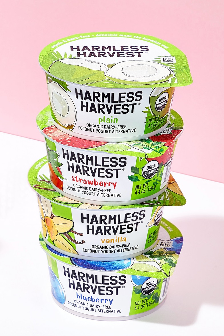 Harmless Harvest Dairy-Free Yogurt Alternative Reviews & Information - Vegan, Soy-Free, and Made with Organic Thai Coconut Meat