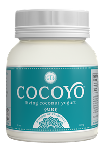 Cocoyo Living Coconut Yogurt التعليقات والمعلومات - خالٍ من الألبان ، نباتي ، باليو ، خالي من الغلوتين ، كامل 30.  متوفر بنكهات مختلفة.  لا سكر مضاف ولا محليات!