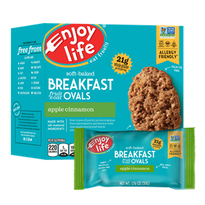 Enjoy Life Breakfast Ovals Reviews and Information (Vegan, Gluten-Free, Nut-Free, Dairy-Free, Soy-Free Oat Bars)