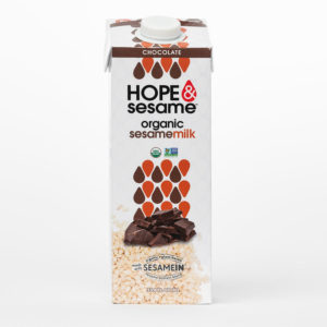 Hope & Sesame Sesamemilk Reviews and Information - Ingredients, Nutrition, Availability, and more for this dairy-free, vegan milk beverage line. Pictured: Chocolate
