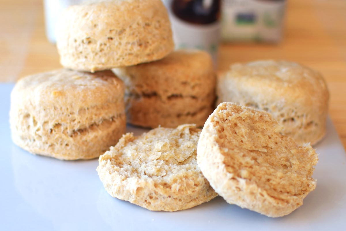 Dairy-Free Cream Biscuits