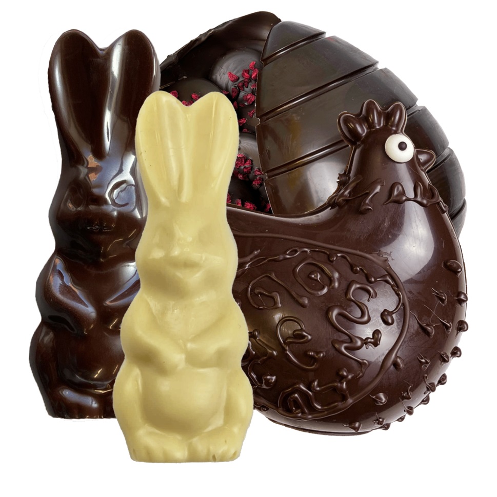 Dairy-Free Easter Chocolate in Australia, the UK and the rest of Europe - most options are vegan and gluten-free, some soy-free and nut-free, too! Pictured: Goupie