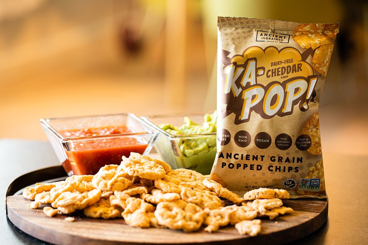 Ka-Pop Popped Chips Reviews and Info - dairy-free, gluten-free, nut-free, vegan, and allergy-friendly. Made with popped sorghum and loads of flavor!