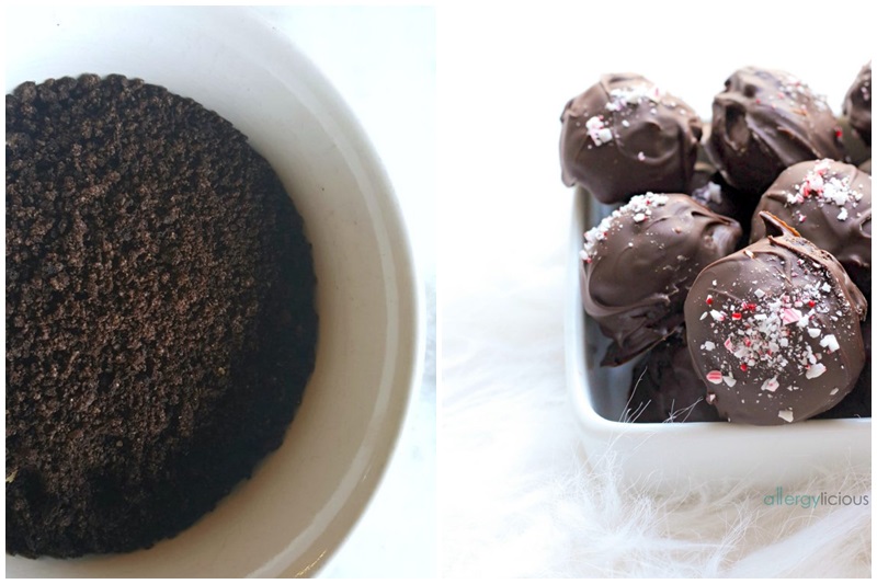 Fun Dairy-Free Snacks you can Make with Kids. Pictured: Easy Oreo Truffles