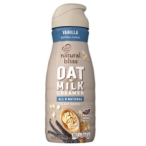 Natural Bliss Oat Milk Creamer Reviews and Info - dairy-free, vegan, and three baking-inspired flavors: Vanilla, Brown Sugar, and Pumpkin Spice