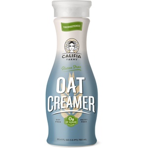 Califia Farms Oat Creamer Reviews and Information - made with dairy-free oat milk (vegan, gluten-free, and allergy-friendly)