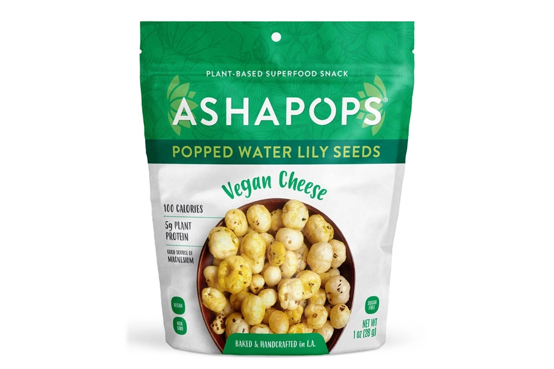 The Best Crunchy Cheesy Dairy-Free Snacks - from crackers to chips, puffs to popcorn, and more! Vegan, Gluten-Free, and Grain-Free Options. Pictured: Ashapops