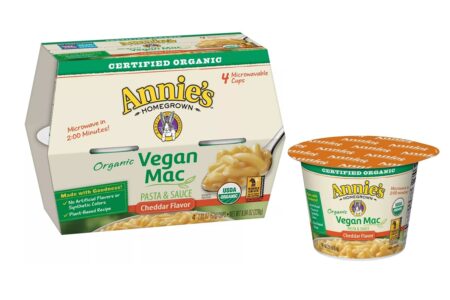Annie's Vegan Microwave Mac & Cheese Cups Reviews and Information (dairy-free, nut-free, soy-free)