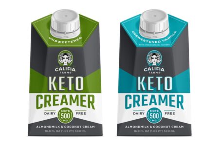 Califia Farms Keto Creamer Reviews and Information (Dairy-Free, Plant-Based, Soy-Free, and rich in MCT oil)