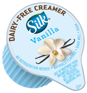 Silk Dairy-Free Creamer Singles Reviews and Info - The only single serve, liquid, dairy-free and vegan creamer on the market.