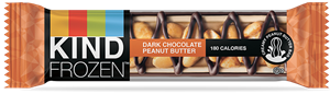 Kind Frozen Bars Reviews and Information. Snack bar meets dairy-free ice cream treat. Flavors include dark chocolate peanut butter and dark chocolate almond sea salt - both vegan.