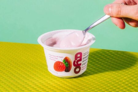 Ayo Almondmilk Yogurt Reviews and Information - Dairy-Free, Vegan, Gluten-Free, Soy-Free, Coconut-Free yogurt made with live and active cultures and 20 organic almonds per serving!