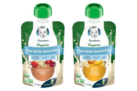 Gerber Oat Milk Smoothies Reviews and Information - Dairy-free, soy-free, plant-based, and no added sugar!