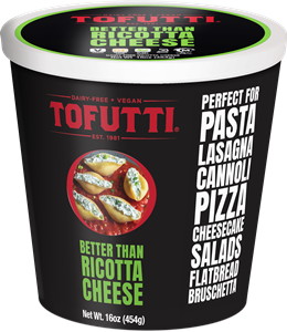 Tofutti Better than Ricotta Cheese Reviews and Information (Dairy-Free, Nut-Free, Vegan)