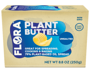 Flora Plant Butter Reviews and Info - dairy-free, gluten-free, plant-based, vegan, and coconut-free!