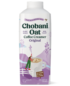 Chobani Oat Coffee Creamer Reviews and Info - Dairy-free, soy-free, nut-free, no gluten, and vegan. 
