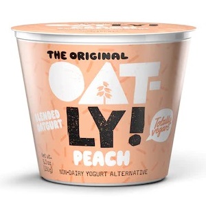 Oatly Oatgurt Reviews and Info - fruit on the bottom dairy-free yogurt