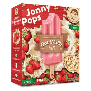 JonnyPops Oat Milk Bars Reviews and Info - Dairy-Free, Soy-Free, Nut-Free, Vegan Freezer Pops in Lightly Creamy Flavors