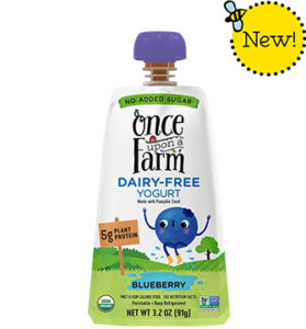 One Upon a Farm Dairy-Free Yogurt Pouches Reviews and Info - Vegan, Top Allergen-Free, and Added Sugar-Free - plus no coconut!!