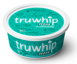 Truwhip Vegan Whipped Topping Reviews and Info - Truly Dairy-Free Whipped Cream Alternative sold in a Tub