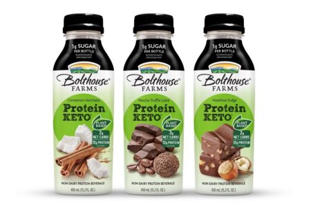 Bolthouse Farms Plant-Based Protein Keto Beverages Reviews and Info - Dairy-free, Vegan, No Sugar, Low Carb, High Fat Drinks in Cinnamon Horchata, Hazelnut Fudge, and Mocha Latte