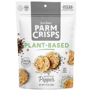 Plant-Based ParmCrisps Reviews and Info - Dairy-Free Cheese Crisps - also vegan!