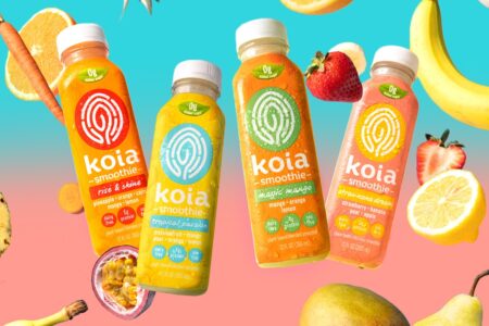 Koia Smoothies Reviews and Info - Dairy-free, vegan, low sugar blends with real fruit, coconut milk, plant-based protein, chia seeds, and baobab.