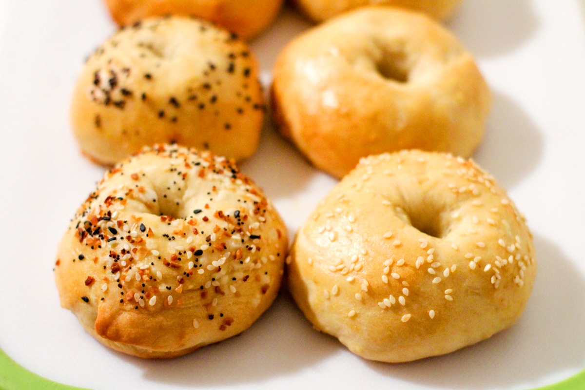 Dairy-Free Two Ingredient Bagels Recipe - Yes, they really do work and they are delicious!