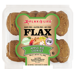 Flax4Life Cookies Reviews and Info - Dairy-Free, Gluten-Free, Grain-Free, Nut-Free, Hearty, Omega-Rich, Breakfast-Style Cookies! Six Flavors.