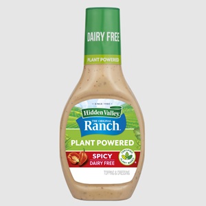 Hidden Valley Ranch Dairy-Free Dressing Reviews and Info (Plant Powered!) - we have info on availability, ingredients, nutrition, and more for this dairy-free, egg-free, vegan-friendly salad dressing.