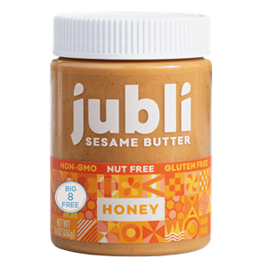 Jubli Sesame Butter Reviews and Information - Cocoa and Honey made without the top 8 allergens. peanut-free, tree nut-free, dairy-free, and more.