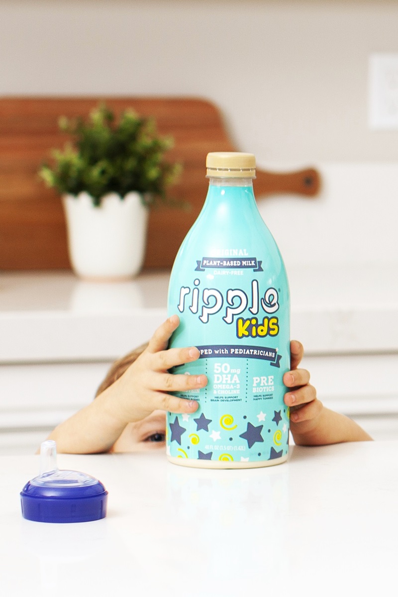 Ripple Kids Plant-Based Milk Reviews and Information - The first dairy-free, vegan milk alternative developed with pediatricians for kids 1 to 5 years old.