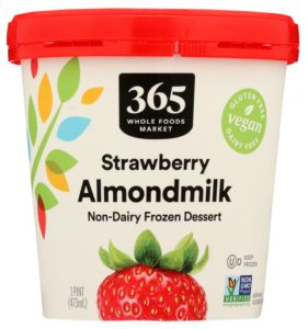 365 Almondmilk Ice Cream Reviews and Info - Non-Dairy / Dairy-Free / Vegan Frozen Dessert from Whole Foods