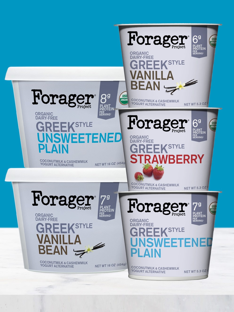 Forager Dairy-Free Greek Yogurt Reviews & Info - Made with Vegan Cashewmilk and Coconutmilk and Live Active Cultures