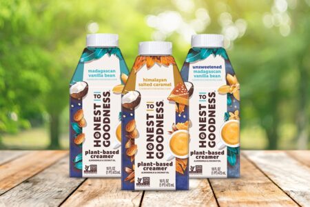 Honest to Goodness Plant-Based Creamer Reviews and Info - Dairy-free, Vegan, Gluten-free, responsibly sourced coffee creamer by Danone