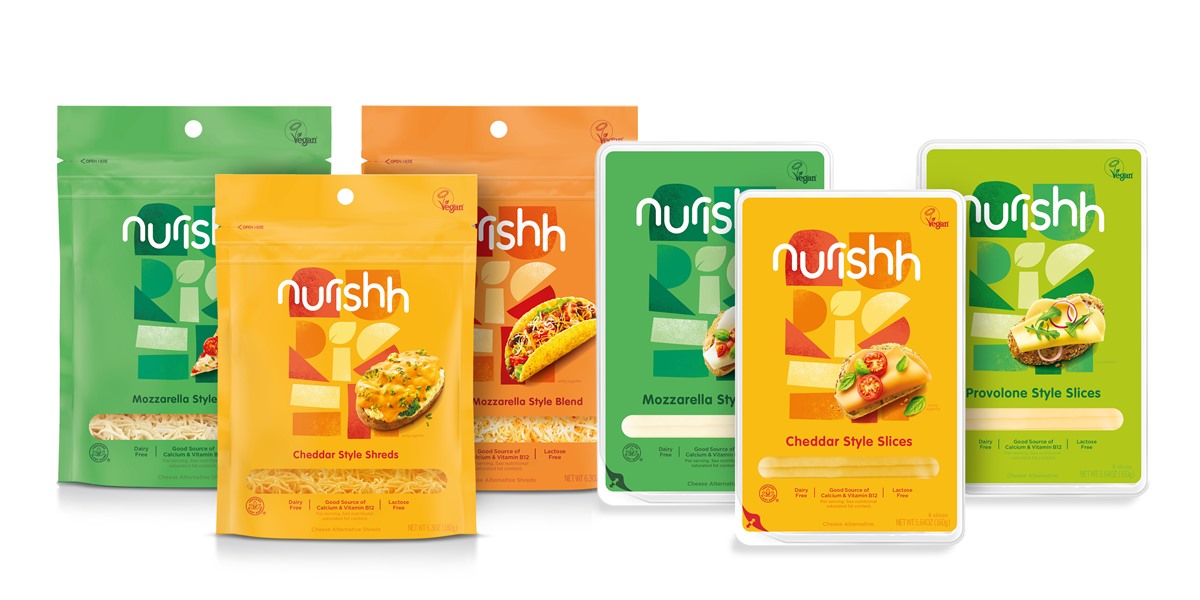 Nurishh Dairy-Free Cheese Reviews and Info - available in Slices and Shreds - Vegan, Plant-Based, Allergy-Friendly