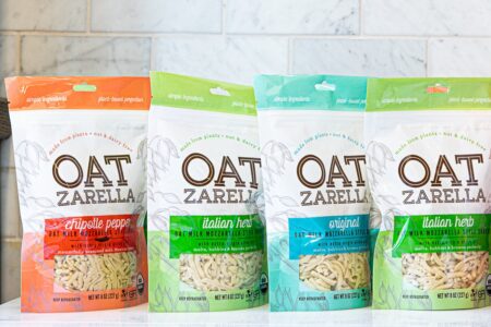 OATzarella Shredded Cheese Alternative Reviews and Info - Top Allergen Free, Vegan, Certified Organic, and Gluten-Free with Purity Protocol Oats