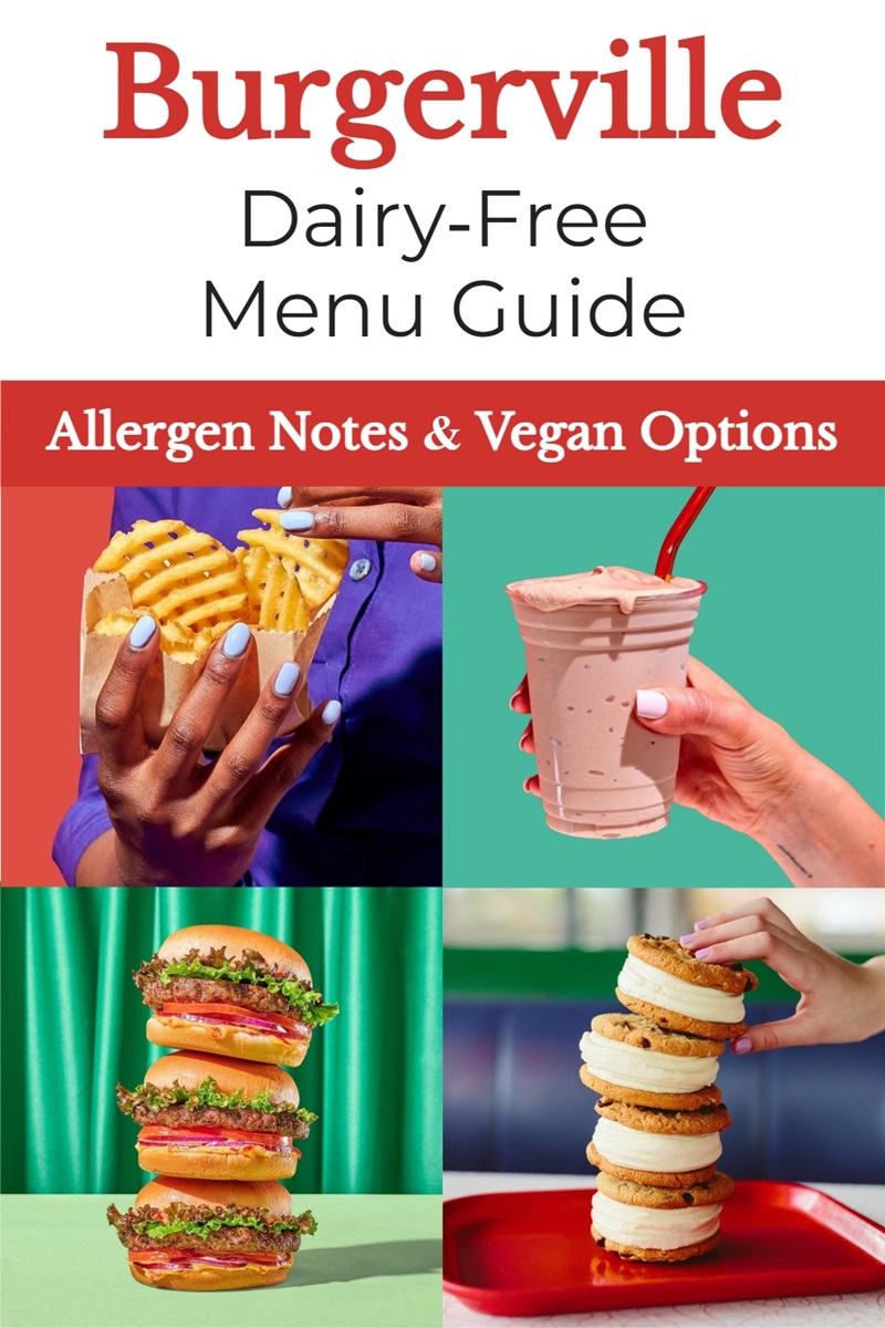 Burgerville Dairy-Free Menu Guide with Allergen Notes & Vegan Options