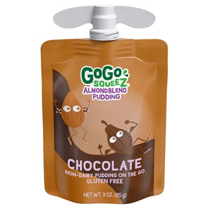 GoGo squeeZ AlmondBlend Pudding Reviews and Info - Plant-Based, Vegan, Gluten-Free and Dairy-Free by ingredients. Shelf-stable, higher in protein and calcium, lower in sugar